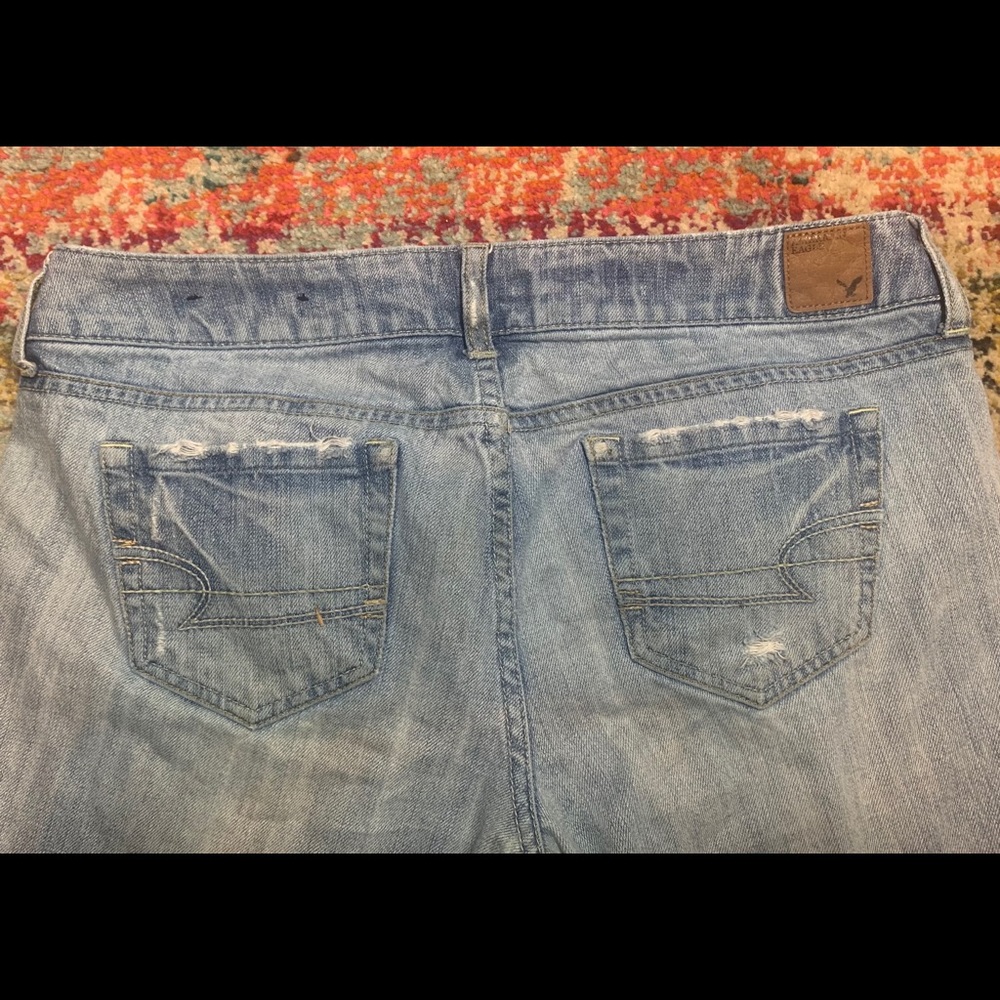 american eagle boot leg jeans